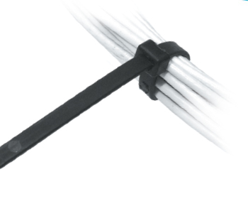 3" Cable Ties Heyco#3198 UV Resistant Black 1,000 Pcs/Pack UL#VNT-3-15 Free S&H 