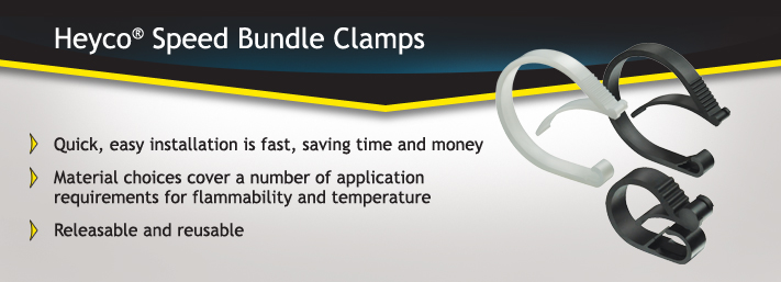 Heyco Speed Bundle Clamps